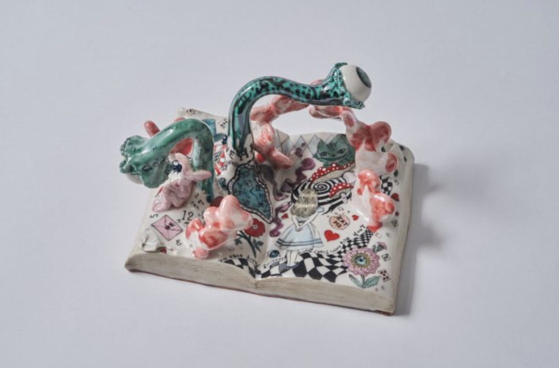 絵空事ワンダーランド　水元かよこ 陶展